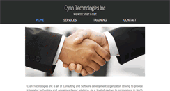 Desktop Screenshot of cyantechnologies.com